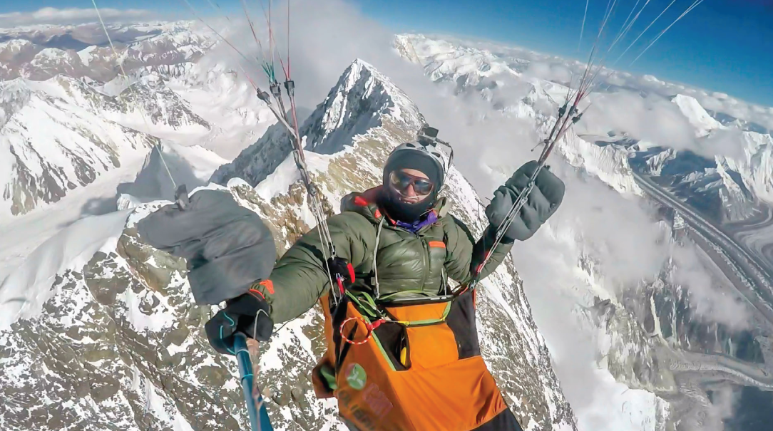 World Record Paraglider Wins Rumble-Sponsored Award in Banff
