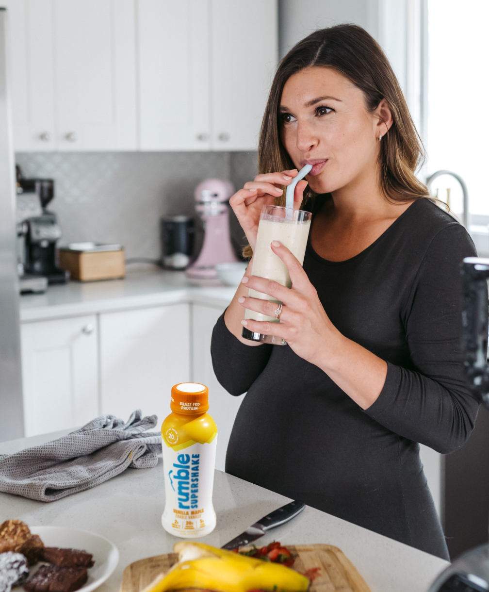 Why Rumble Supershake is the Best Protein Drink for Pregnancy + Breastfeeding